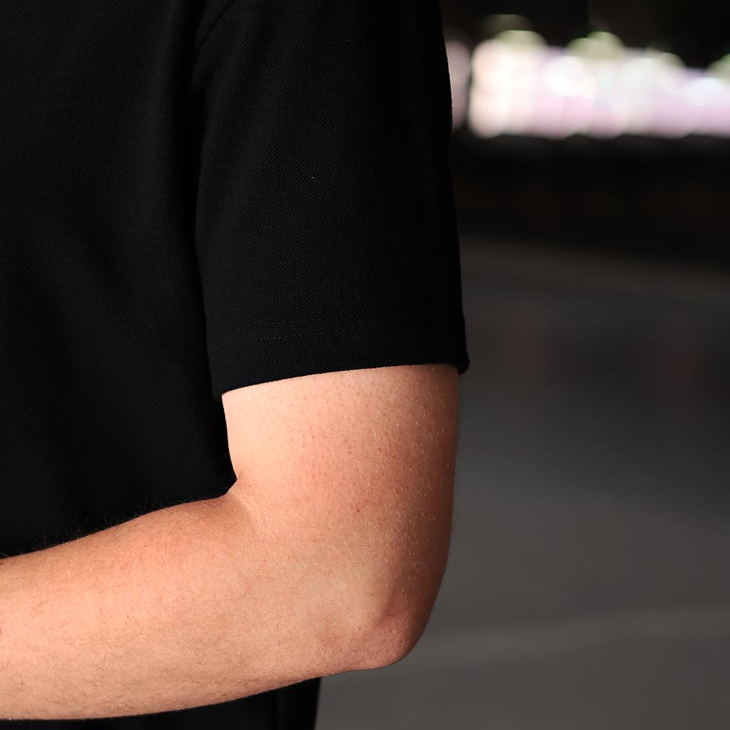 Polo T-Shirt / V-Nick T-Shirt Black